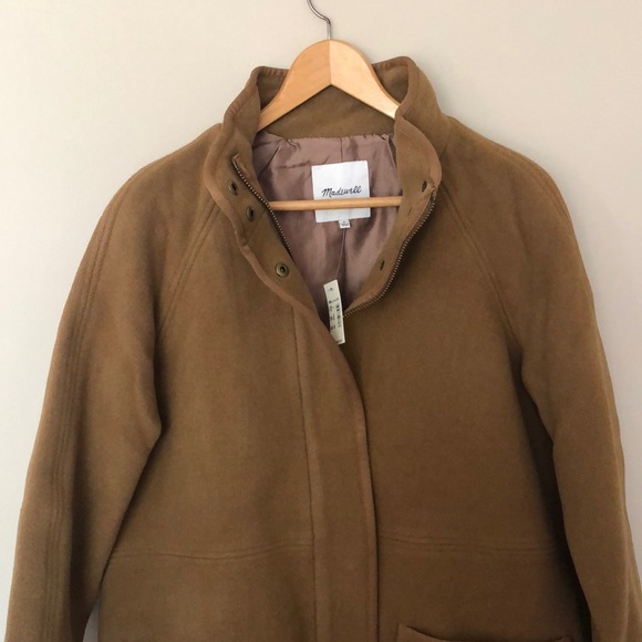 NWT Madewell Estate Cocoon Coat - Picture 8 of 8